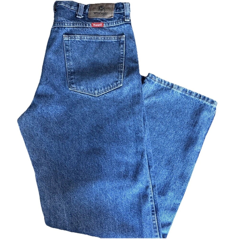 Wrangler Jeans Co Jeans Mens 36x30 Regular Straight Leg Denim Pants Zip Fly